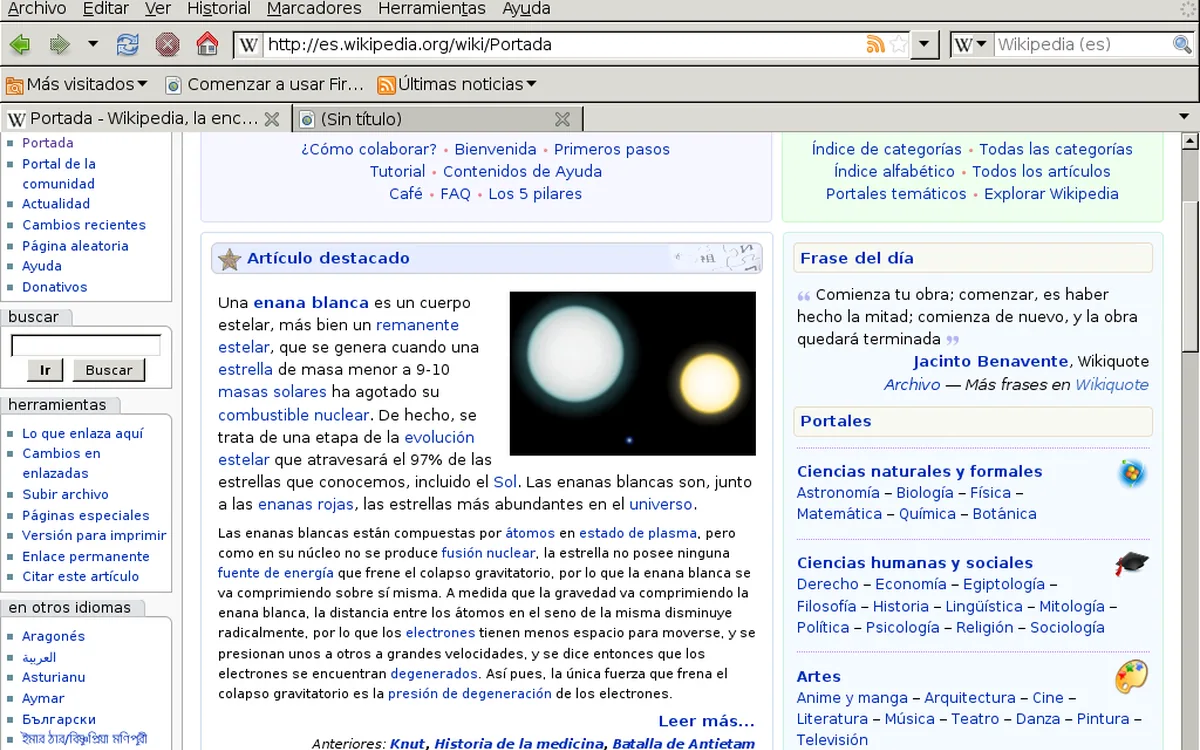 Mozilla Firefox 3.0.1 es gnu-linux